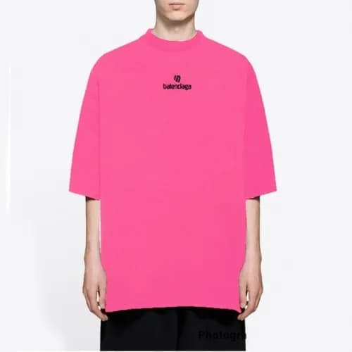 [발렌시아가]Balenciaga 2020 Mm/Wm Logo Cotton Short Sle… - 1