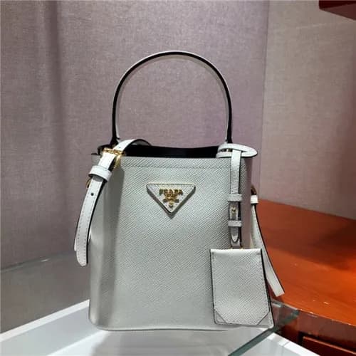Prada 2020 Women's Leather Mini Tote Shoulder … - 1