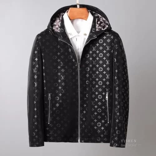 [루이비통]Louis vuitton 2020 Mens Logo Leather Jackets… - 1