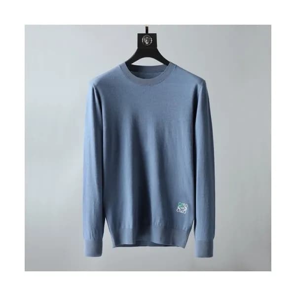 Loewe 2020 Mens Logo Crew-neck Wool Sweaters - 로에베… - 1