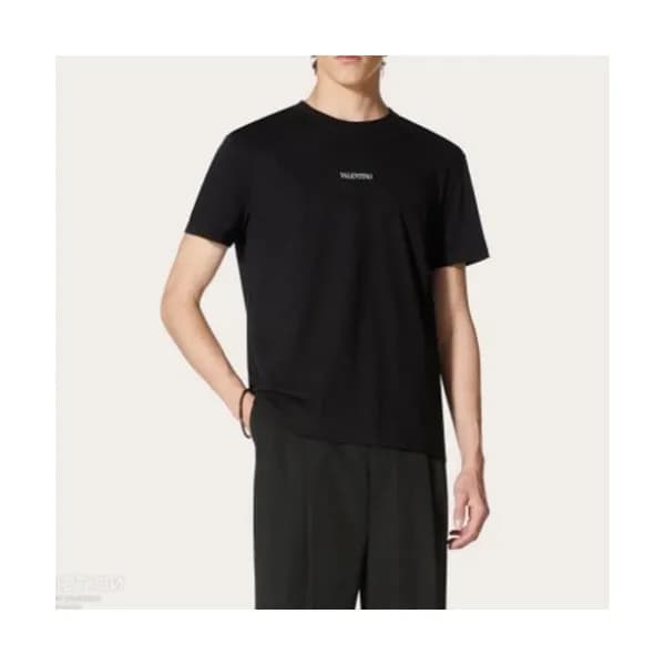 [발렌티노]Valentino 2021 Mens Logo Crew-neck Short Sle… - 1