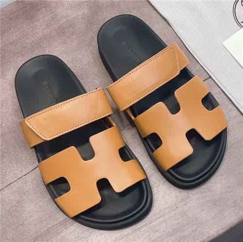 Hermes 2021 Women's Leather Slipper - 에르메스 202… - 1