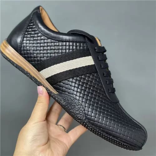 Bally 2021 Men's Leather Sneakers - 발리 2021 남성… - 1
