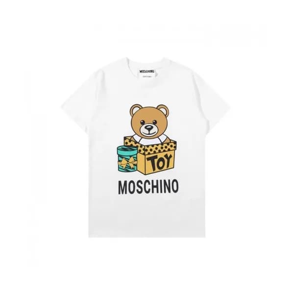 [모스키노]Moschino 2021 Mm/Wm Logo Cotton Short Sleeve… - 1