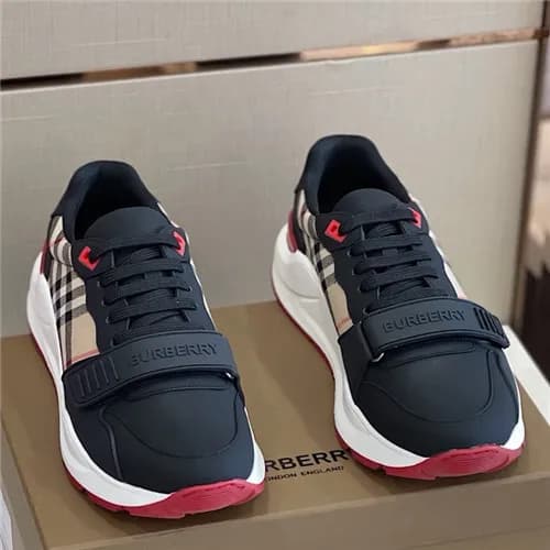 Burberry 2021 Men's Leather Sneakers - 버버리 202… - 1