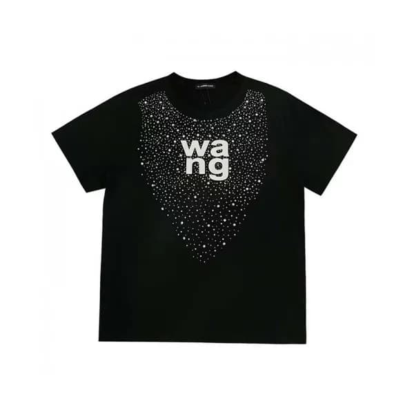 Alexsander Wang Mm/Wm Logo Short Sleeved Tshirts … - 1