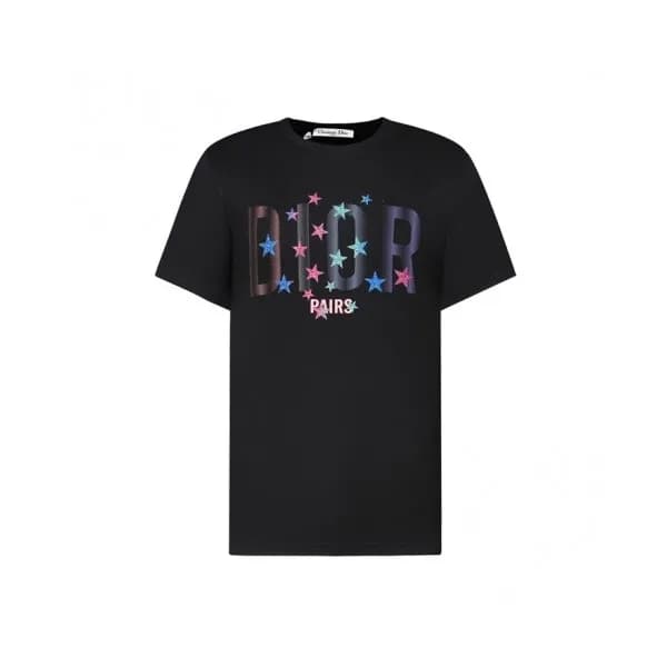 Dior Mm/Wm Casual Crew-neck Short Sleeved Tshirts… - 1