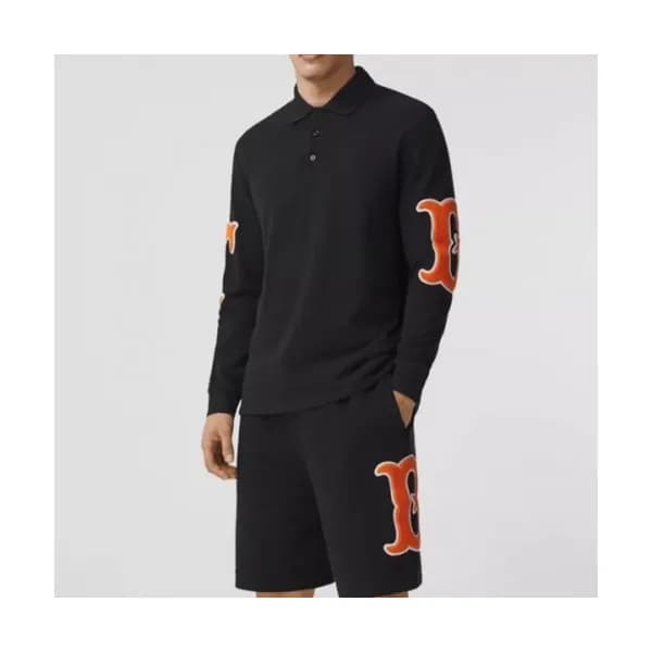 Burberry Mm/Wm Logo Casual Cotton Tshirts Black -… - 1