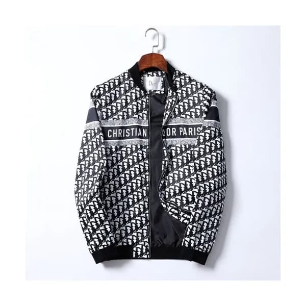 Dior Mens Logo Modern Casual Jackets Black - 디올 2… - 1
