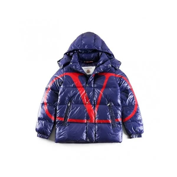 Valentino Mm/Wm Mordern Logo Duck Down Padding Bl… - 1