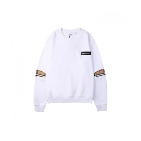 Burberry Mens Logo Casual Cotton Tshirts White -… - 1