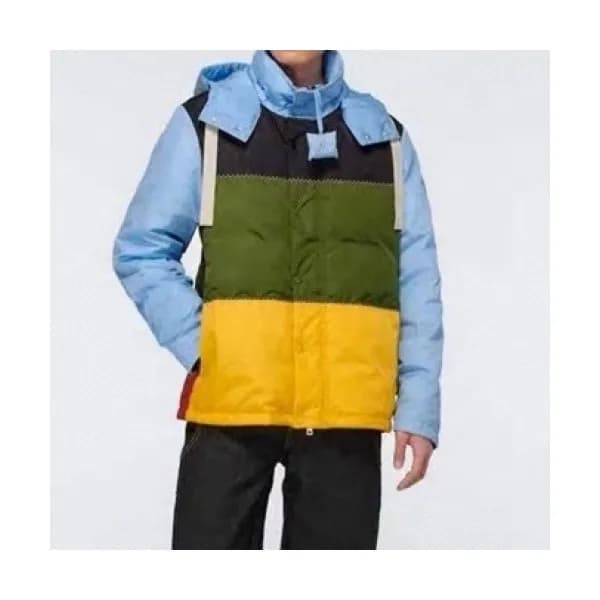Moncler Mm/Wm Patch Logo Modern Down Padding Blue… - 1