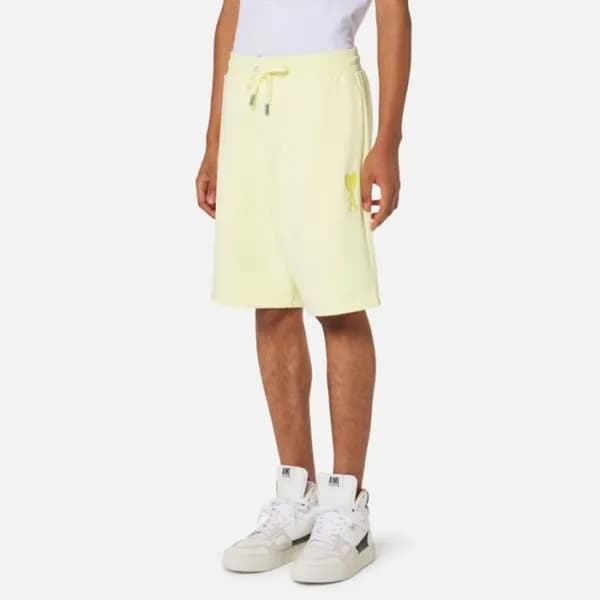 아미 남성 캐쥬얼 옐로우 반바지 - Mens Yellow Half-pants - ami02… - 1
