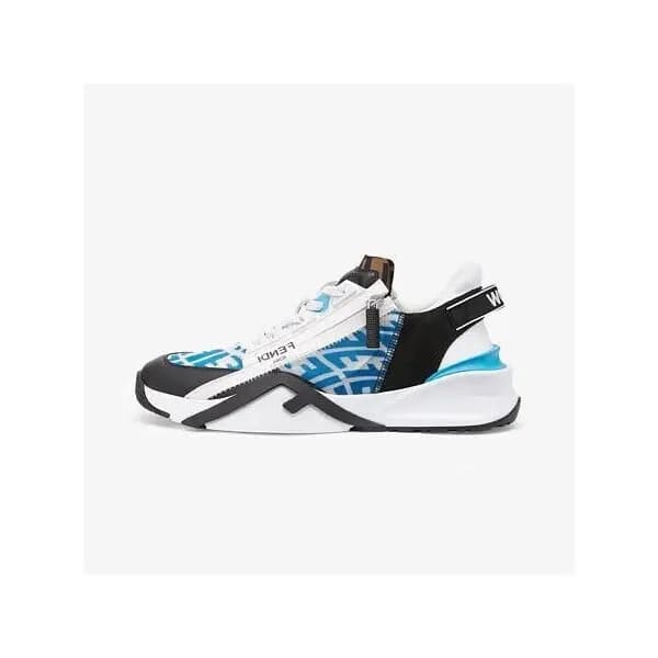 펜디 남성 캐쥬얼 블루 스니커즈 - Mens Blue Sneakers - fen01192x - 1