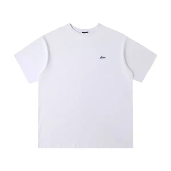 웰던 남/녀 크루넥 화이트 반팔티 - Unisex White Tshirts - wel00… - 1