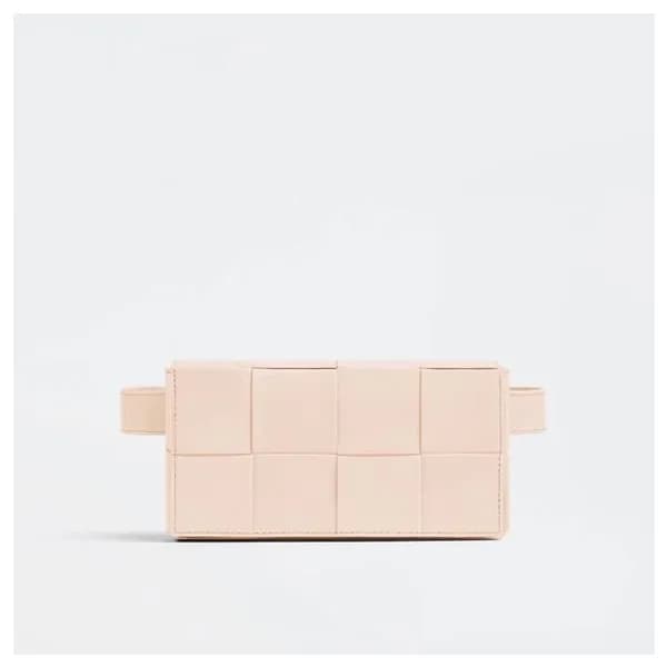 보테가 남/녀 베이지 카세트백 - Unisex Beige Hip-sack - bv0346x - 1