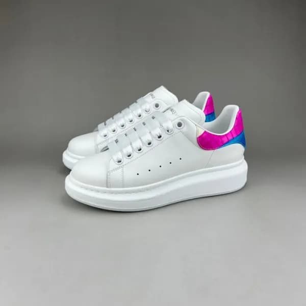 알렉산더맥퀸 남/녀 핑크탭 스니커즈 - Unisex Pink Sneakers - alx01… - 1