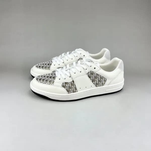디올 남성 캐쥬얼 화이트 스니커즈 - Mens White Sneakers - dio0204… - 1