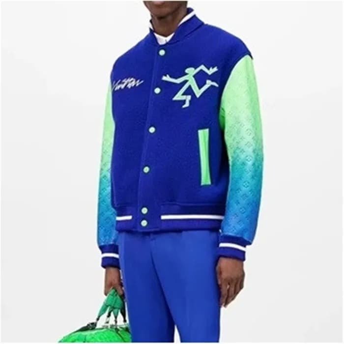 루이비통 남성 캐쥬얼 블루 자켓 - Louis vuitton Mens Blue Jacket… - 1