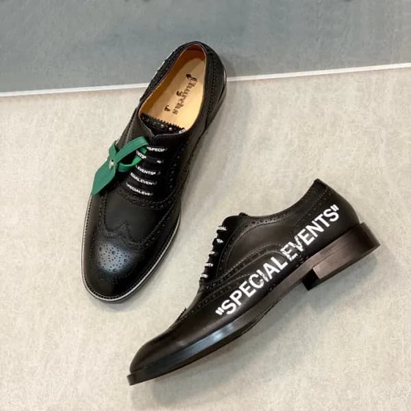 오프화이트 남성 블랙 옥스퍼드 - Off-white Mens Black Oxford - o… - 1