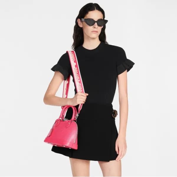 루이비통 여성 핑크 알마BB - Louis vuitton Womens Pink AlmaBB… - 1