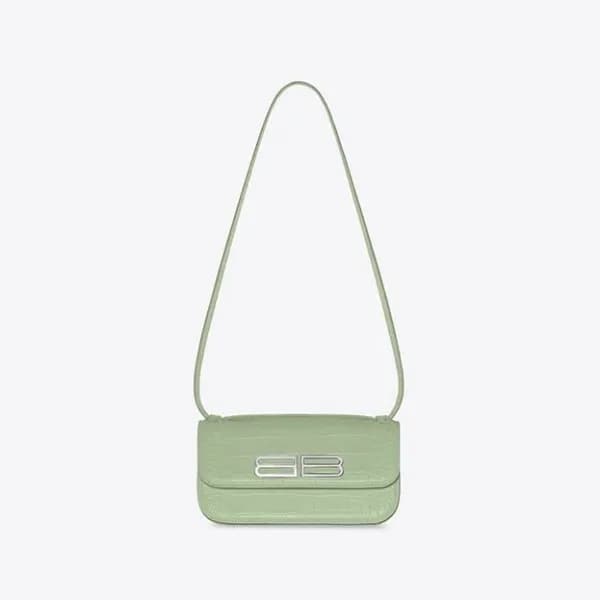 발렌시아가 여성 민트 숄더백 - Balenciaga Womens Mint Shoulder … - 1