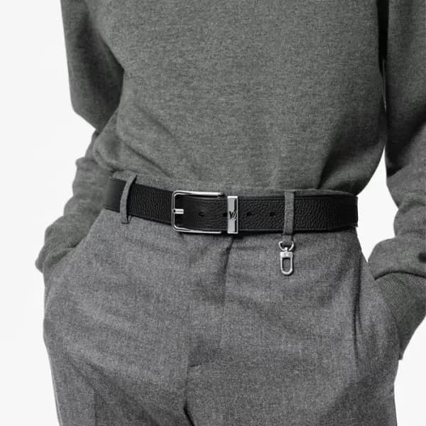 루이비통 남성 블랙 벨트 - Louis vuitton Mens Black Belts - l… - 1