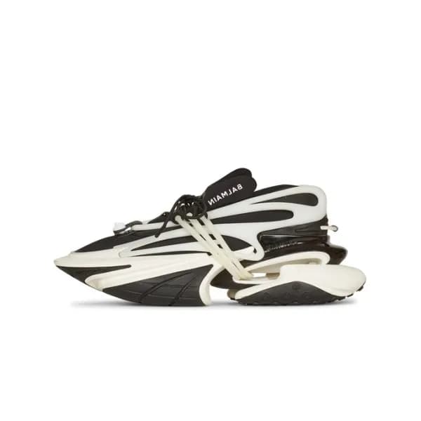 발망 남/녀 트렌디 블랙 운동화 - Balmain Unisex Black Training … - 1