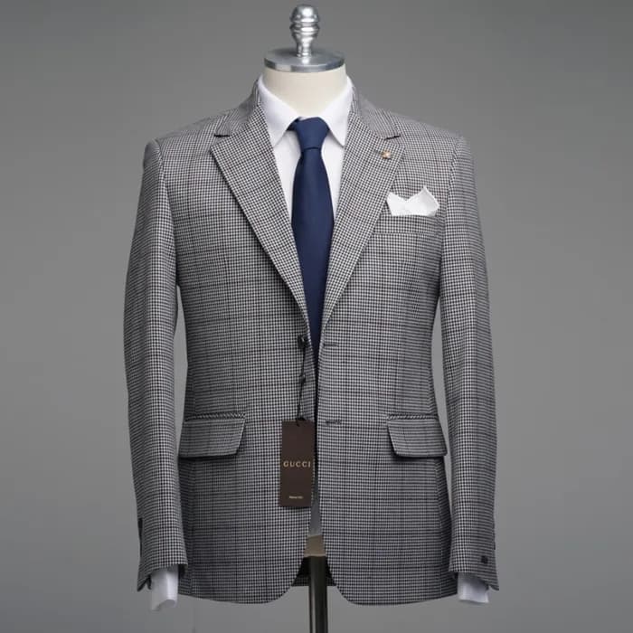 [당일배송] Gucci S/S Breasted TWEED formal Jacket - gu… - 1