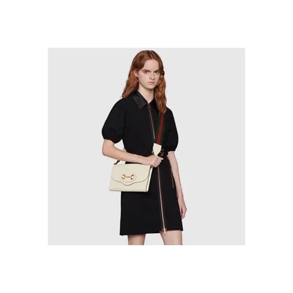 구찌 여성 화이트 홀스빗 크로스백 - Gucci Womens White Cross Bag … - 1