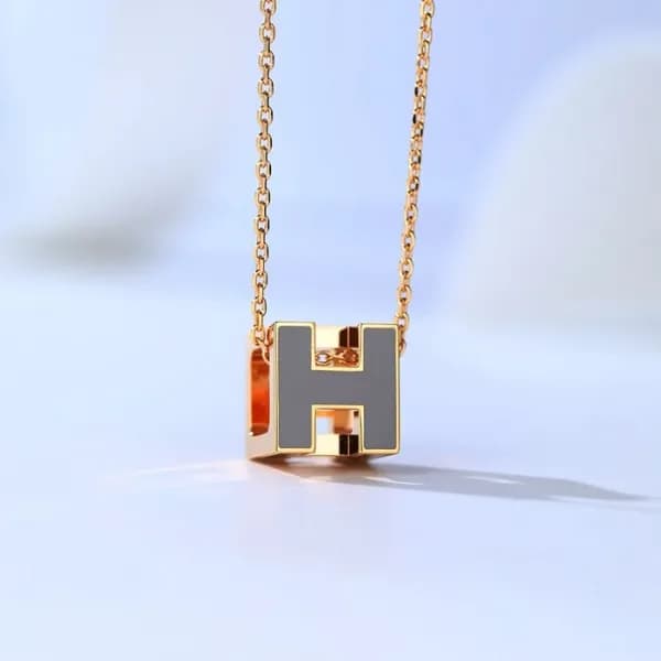 에르메스 여성 그레이 목걸이 - Hermes Womens Gray Necklace - ac… - 1