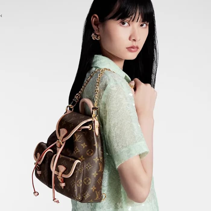 루이비통 여성 브라운 익스커션 백팩 - Louis vuitton Womens Brown E… - 1