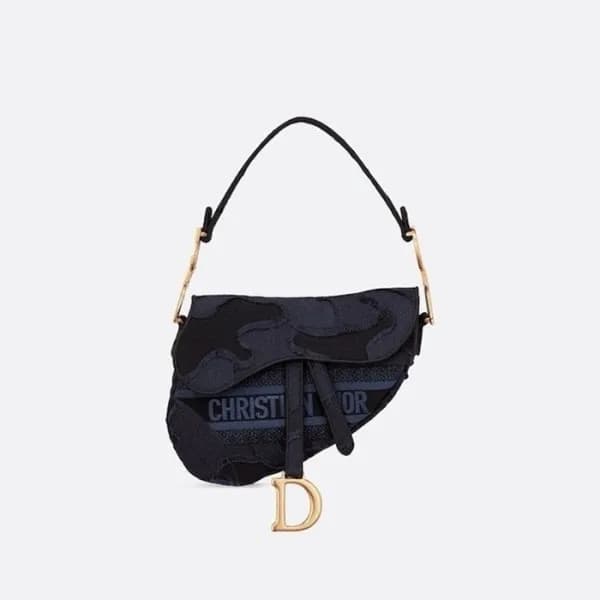 디올 여성 네이비 새들백 - Dior Womens Navy Saddle Bag - dib7… - 1
