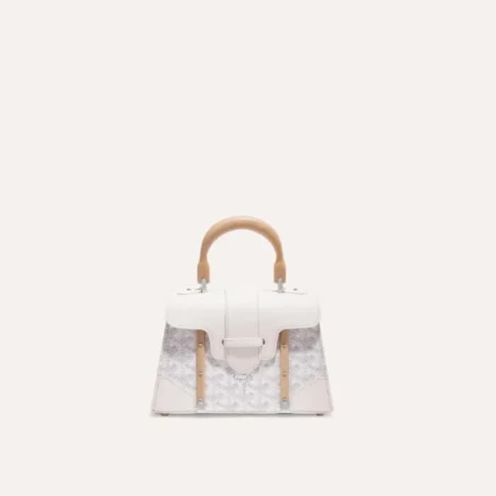 고야드 여성 화이트 스트럭쳐 사이공 백 미니 - Goyard Womens Mini Stru… - 1
