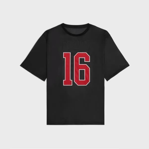 셀린느 남성 블랙 티셔츠 - Celine Mens Black Tshirts - cec405… - 1