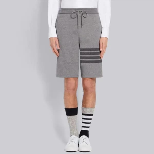 톰브라운 남성 클래식 반바지 - Thom Browne Mens Classic Half-pa… - 1