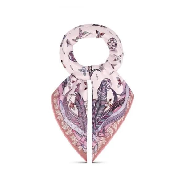 루이비통 여성 핑크 스카프 - Louis vuitton Womens Pink Scarf -… - 1