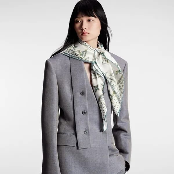 루이비통 여성 플라워 스카프 - Louis vuitton Womens Flower Scar… - 1