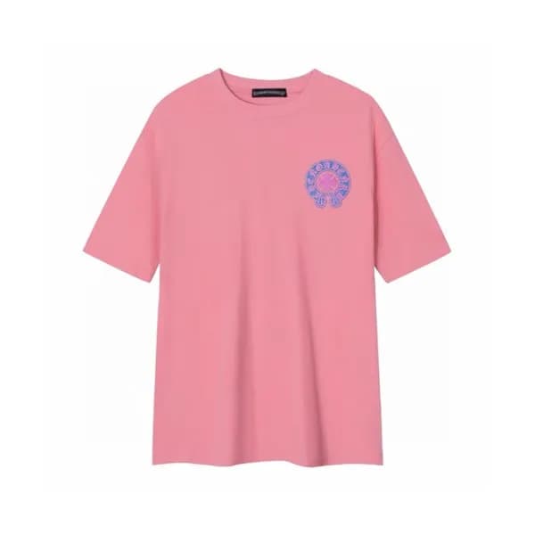 크롬하츠 여성 라운드 반팔티 - Chrome Hearts Womens Round Tshir… - 1