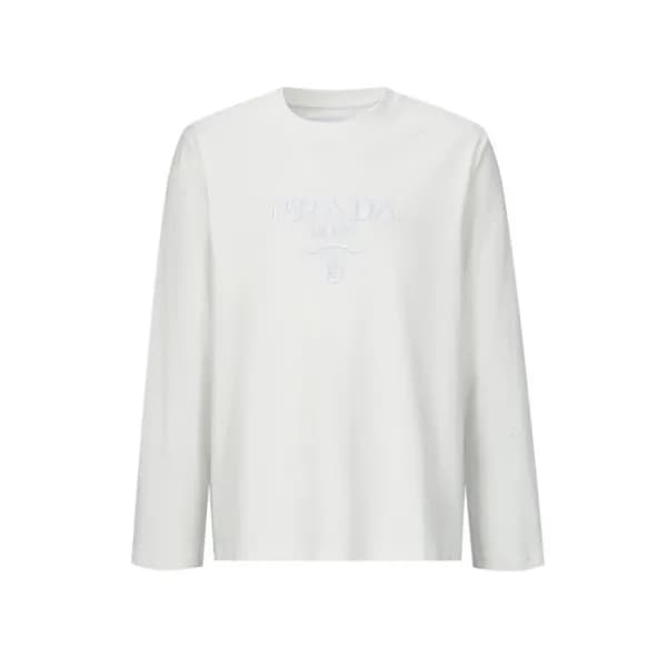 프라다 남성 라운드 긴팔티 - Prada Mens Round Tshirts - prc180… - 1