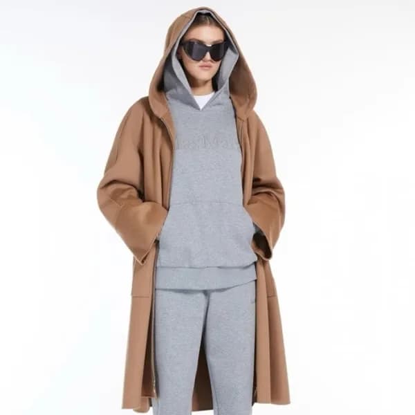 막스마라 여성 그레이 후디 - Maxmara Womens Gray Hoodie - mac2… - 1