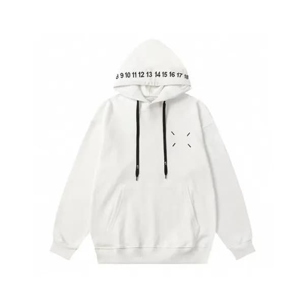 메종 마르지엘라 남성 베이직 후드티 - Maison margiela Mens Basic H… - 1