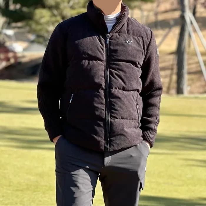 PXG 남성 니트 다운 하이브리드 자켓 - gol1502x - 1