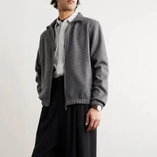 로로피아나 남성 양면 자켓 - Loro Piana Mens Basic Jacket - lp… - 1