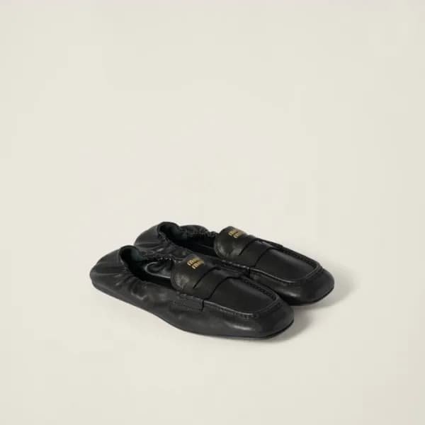미우미우 여성 나파 로퍼 - Miumiu Womens Nappa Loafer - mis30… - 1
