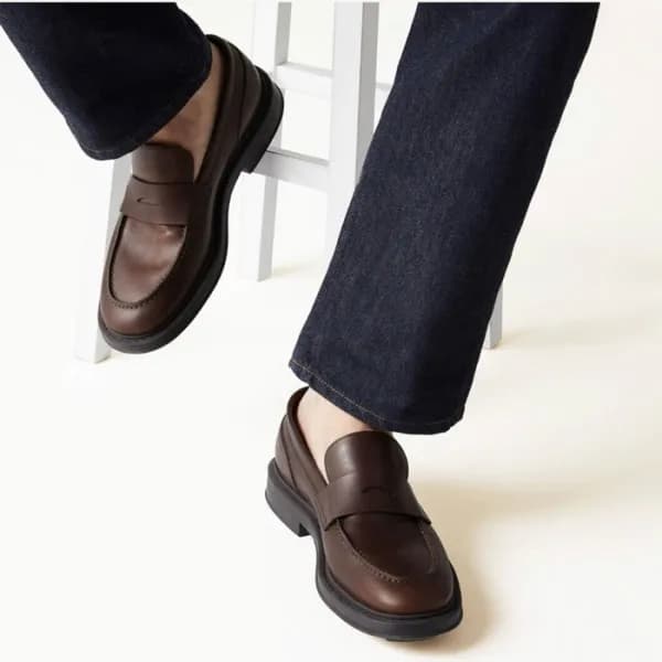 로로피아나 남성 트래비스 로퍼 - Loro Piana Mens Travis Loafer -… - 1