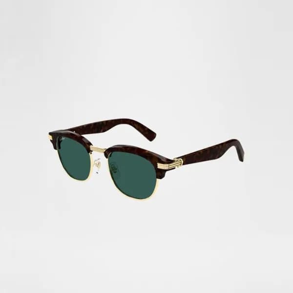 까르띠에 남성 프리미엄 메탈 프레임 선글라스 - Cartier Mens Premium Me… - 1