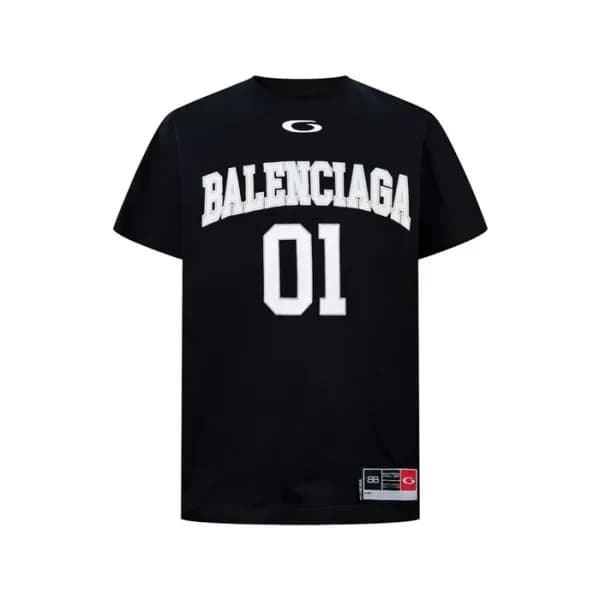 발렌시아가 남성 라운드 반팔 티셔츠 - Balenciaga Mens Round Tshirt… - 1