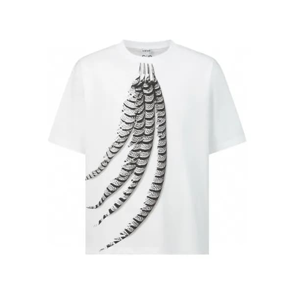 로에베 남성 라운드 반팔티 - Loewe Mens Round Tshirt - loc5597… - 1
