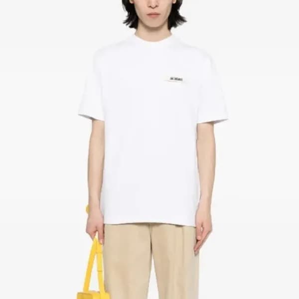 자크뮈스 남성 라운드 반팔티 - Jacquemus Mens Round Tshirt - ja… - 1